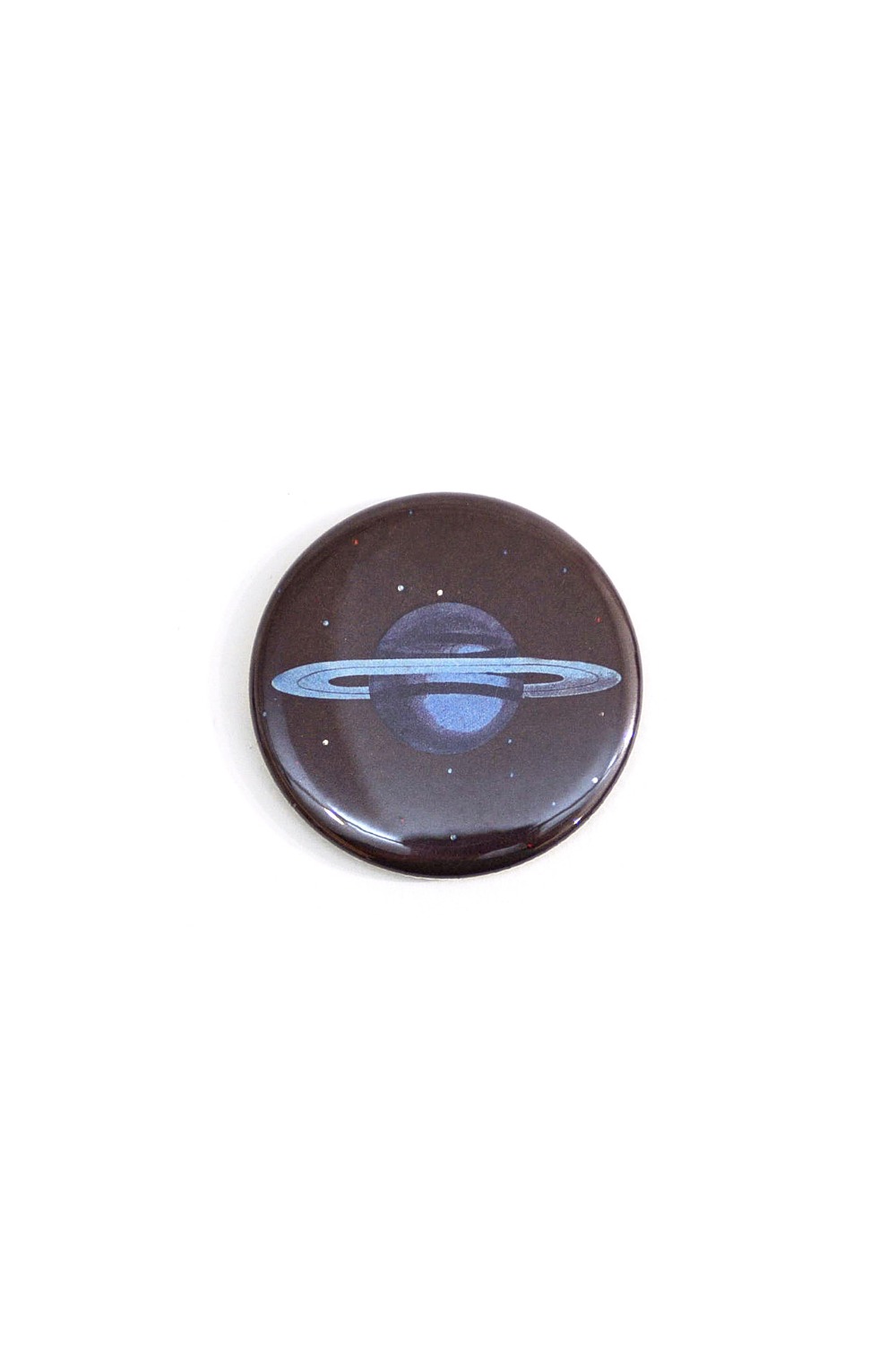 Pocket Mirror - Blue Saturn