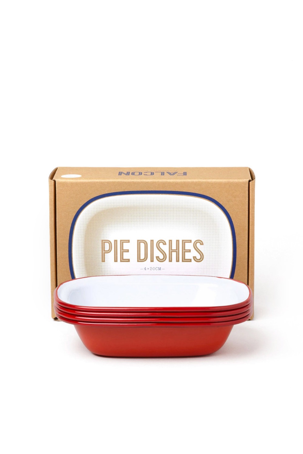 FALCON(팔콘) Pie Dishes - red