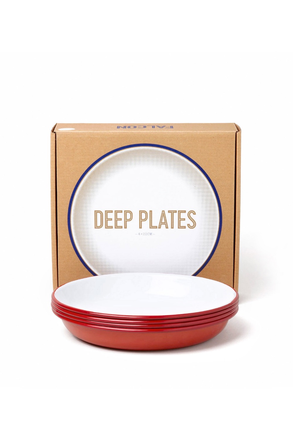 FALCON(팔콘) Deep Plates - red